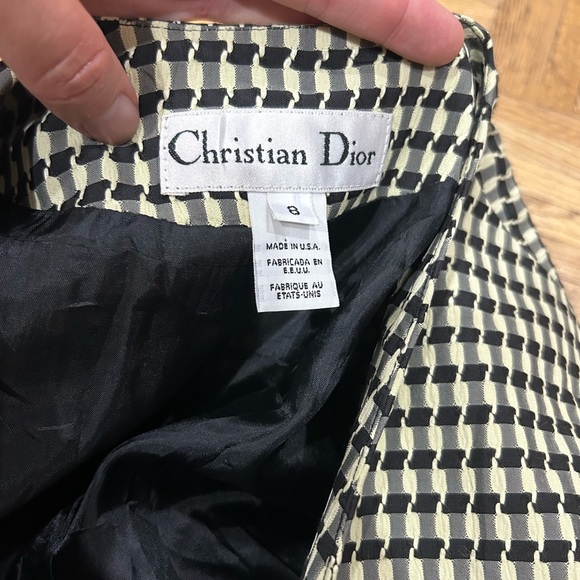 Vintage Christian Dior blazer size 8 - Picture 4 of 5